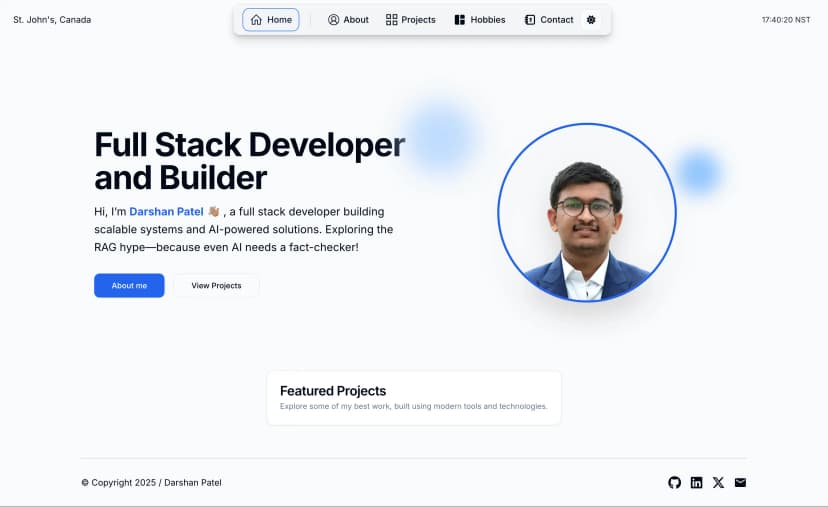Personal Portfolio Website